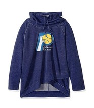 NBA Indiana Pacers Womens Wildcard Top Plus Size 1X Sweatshirt Classic Royal - $16.22