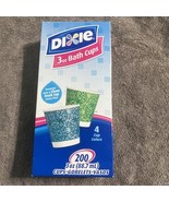 DIXIE Bath paper CUPS 3 oz. four Colors 165 count - dated 2012 - $19.79