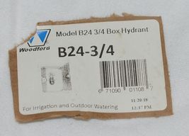 Woodford B24 3/4 Inch Box Hydrant Key Included Anti Siphon image 4