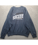 Mustangs Soccer Fan Cloth Team Sweater Men&#39;s 2XL Multi Graphic Ribbed He... - $20.32