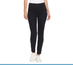 Jessica Simpson High Rise Super Soft  Stretch Skinny Jean Black Women&#39;s ... - $396.19 MXN