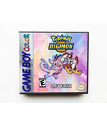 Pokemon Digimon Crystal Clear Game / Case - Gameboy Color GBC / GBA - $27.15 CAD+