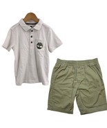 Timberland Boys Two Piece Polo &amp; Shorts Set Size 4 New - $21.20