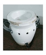 ScentSationals Wax Warmer Greek Vase Electric Ceramic White Plug In - $23.36