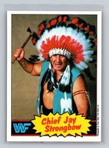 Chief Jay Strongbow #20 1985 Topps WWF Pro Wrestling Stars WWE - £1.55 GBP