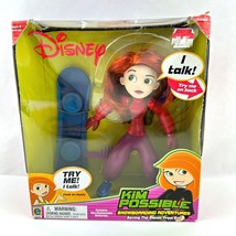 Disney Kim Possible 6&quot; Talking Action Doll Snowboardng Adventure NEEDS BATTERIES - £27.14 GBP