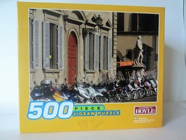 Victorian Hoyle 500 Piece Jigsaw Puzzle Scooters Mopeds Europe Statue Ci... - £7.58 GBP