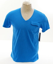 2(X)ist Blue Short Sleeve V-Neck Pocket Tee T Shirt Men&#39;s NWT - £37.91 GBP