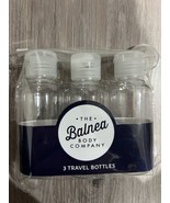 3PK Empty Travel Bottle Container Cosmetic Lotion Refillable Squeeze Jar... - £2.55 GBP