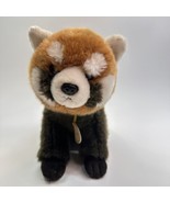 Miyoni by Aurora Red Panda Red &amp; Brown Cuddly Plush Stuffed Animal 8&quot; Toy - £7.92 GBP