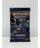 Warhammer Age of Sigma Champions TCG Savagery Booster Pack - €2,60 EUR