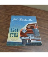 1941 Ford Super De Luxe Sales Dealer Brochure Booklet Original Great Gra... - €16,08 EUR