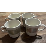 4 Corning Mirage Patten Tea Coffee Mugs Southwest Desert Native Print USA - $20.51 CAD