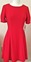 Red A-Line Dress Eliza J Sz.8 - £39.49 GBP