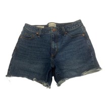 Universal Thread Womens Vintage Midi Denim Shorts Size 6/28R Blue Cotton... - $14.00