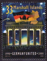 ZAYIX Marshall Islands 753 MNH Reunification of Germany 092023S72M - £1.18 GBP