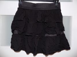 Amy's Closet Black Tiered Skirt Size L (14) Girl's - $15.00