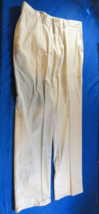 Polo Golf Ralph Lauren White Outdoor Flat Front Athletic Golfing Pants 36/34 - $22.17