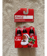 Coca Cola 6 Pack Bottles Share a Coke Christmas Tree Ornament New - £15.70 GBP