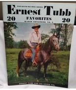 ERNEST TUBB - VINTAGE ORIGINAL 1945 SONG FOLIO / SOUVENIR PROGRAM - VG C... - $20.00