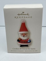 Hallmark Keepsake 2098 Christmas Ornament Mini Cookies &amp; Cocoa for Santa - New! - £4.18 GBP