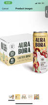 Aura Bora Cactus Herbal Sparkling Energy Drink Pack of 12 - $786.11 MXN