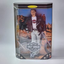 Harley Davidson Ken Doll Mattel NRFB 1998 Barbie Collectibles Collectors Edition - £47.94 GBP