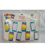 Tweety Bird Looney Tunes Necklaces New Old Stock 8 Pcs 1996 Vintage Part... - $13.36