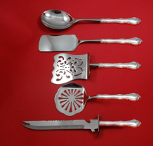 Fontana by Towle Sterling Silver Brunch Serving Set 5pc HH with Stainles... - $319.87