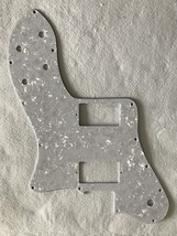 Fits Fender Squier Telecaster Deluxe PAF Guitar Pickguard Scratch Plate,White - £18.12 GBP