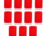 10Packs Tool Holders For Dewalt 20V Drill Mount Fit For Milwaukee M18 To... - $39.99