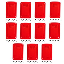 10Packs Tool Holders For Dewalt 20V Drill Mount Fit For Milwaukee M18 To... - £31.23 GBP
