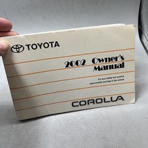 2002 Toyota Corolla owner’s manual Only PB - $15.83