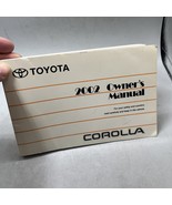 2002 Toyota Corolla owner’s manual Only PB - $21.46 CAD
