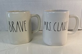 Rae Dunn Artisan Collection By Magenta Mrs. Claus /Brave Coffee Mug - £12.75 GBP