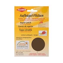 Kleiber 40 x 12 cm Cotton Iron on Repair Patch for Fine Knit Textiles, Dark Brow - $16.00