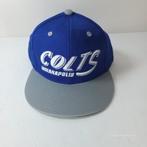 Indianapolis Colts Hat NFL Team Apparel Cap Adjustable Blue - £10.16 GBP