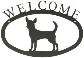 11 Inch Chihuahua Welcome Sign Small - $24.05