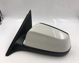 2012-2013 BMW 528i Driver Side View Power Door Mirror White OEM G01B35063 - £82.93 GBP