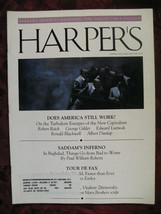 HARPERs Magazine May 1996 Stephen Dixon Paul William Roberts Tony Earley - £9.00 GBP