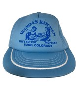Vintage JF Beaver Colorado Blue Snapback Trucker Hat USA Blue Wanda’s Ki... - $282.26 MXN