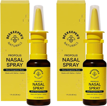 Nasal Spray for Adults with Propolis, Xylitol &amp; Saline, Clears Nasal Congestion, - £25.37 GBP