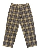 Talbots Pants Women’s Size 10 Capri Plaid Tan Stretch 2YK 30/25 Coin Pockets - £26.34 GBP