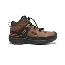 Keen kids&#39; targhee mid waterproof boot in Dark Earth Golden Brown - size 7 - £45.16 GBP