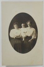 Victorian Women with Sweet Child c1900s Postcard R8 - £5.54 GBP