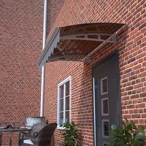 DA4734C 47&#39;x34&#39; Polycarbonate Awning Valance for Masonry Wall - $159.99