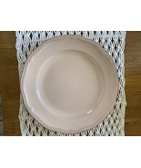 Loneoak &amp; Co Queen Anne Pink Blush Dinner Plate 12.5&quot; Teracotta Retired X 8 - £72.30 GBP