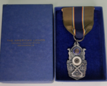 Vintage 1950s American Legion Sterling Silver Marksmanship Medal Award 1... - £35.04 GBP
