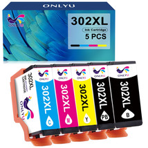5-Pack 302Xl T302Xl Ink For Epson Expression Premium Xp-6000 Xp-6100 Printer - £60.48 GBP