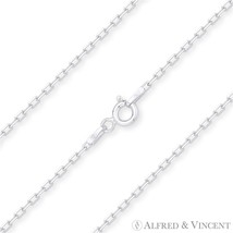 1.6mm D-Cut Anchor Cable Link Italian .925 Italy Sterling Silver Chain N... - $386.30 MXN+